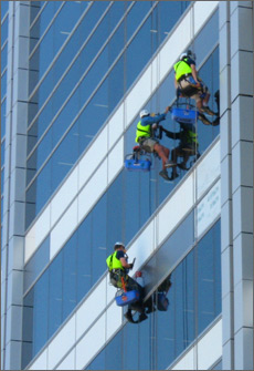 Professional Rope Access Window Cleaning